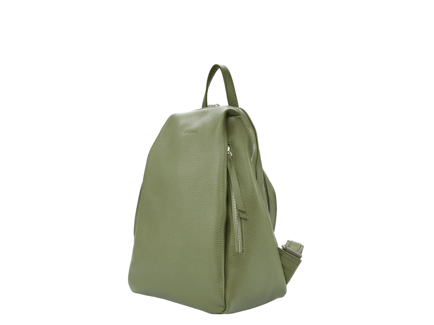 Genuine Leather Backpack | Adjustable Straps, Front Zip Pocket, Interior Organization | Modern Everyday Carry