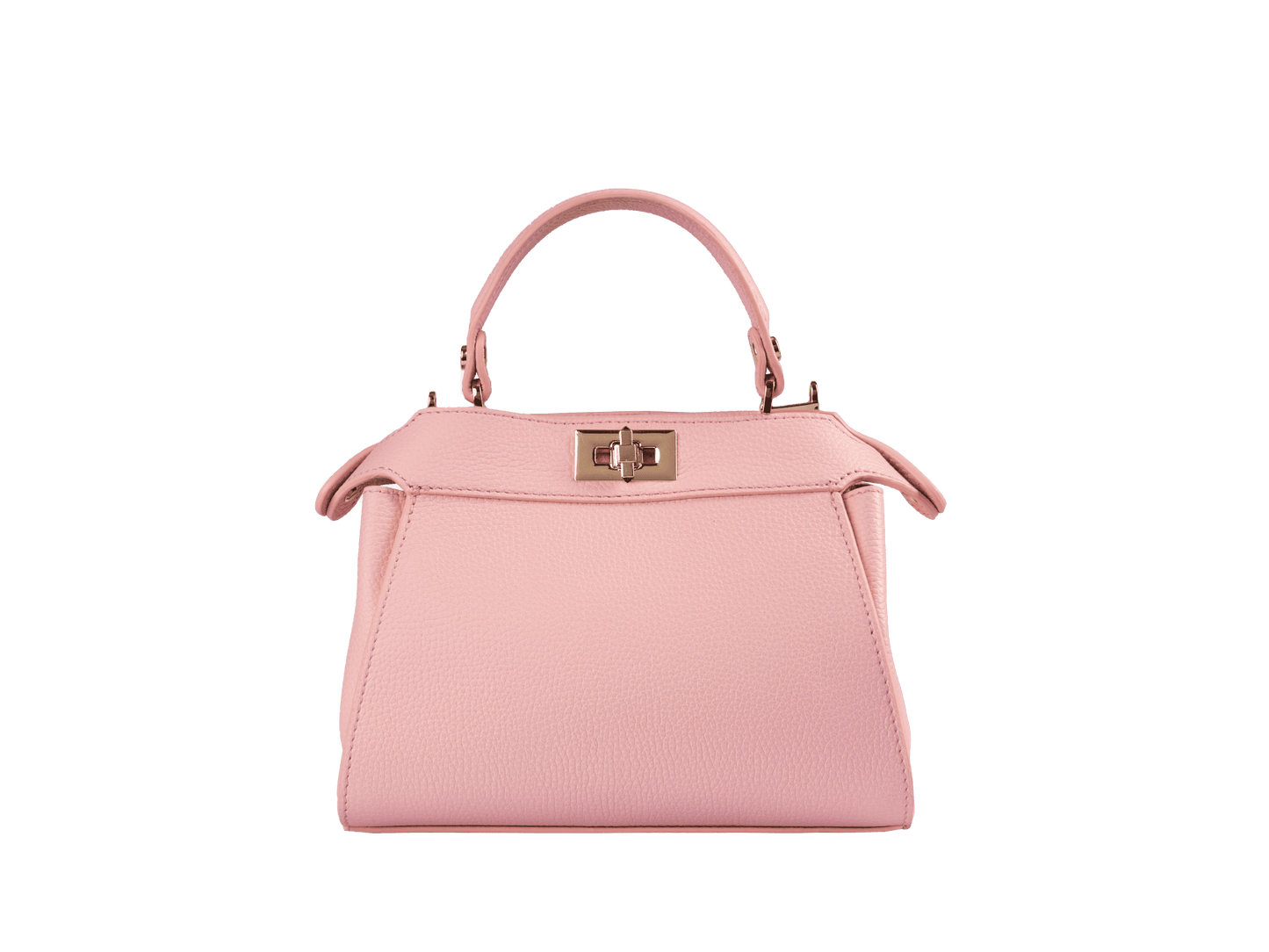 Premium Full Grain Leather Mini Handbag | Shoulder Strap Included, Compact Yet Roomy, Soft Alcantara Lining | Stylish Daily Carry