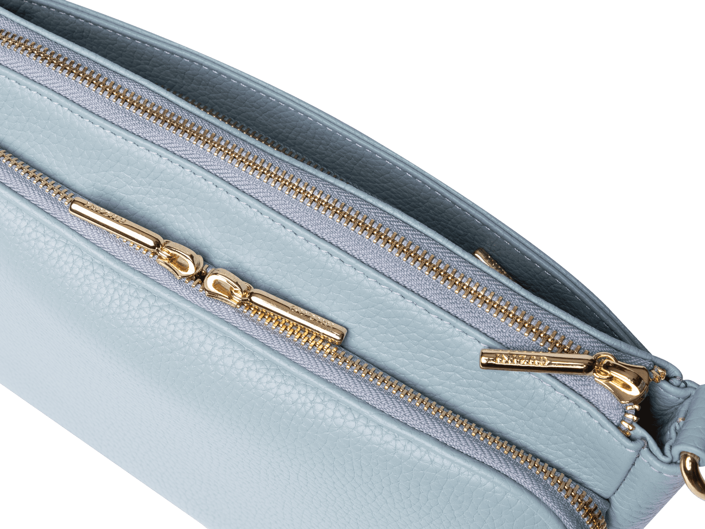 Multi-Compartment Genuine Leather Bag | Convertible Crossbody & Shoulder Straps, Multiple Zip Pockets, Organized Interior | Versatile Everyday Organizer