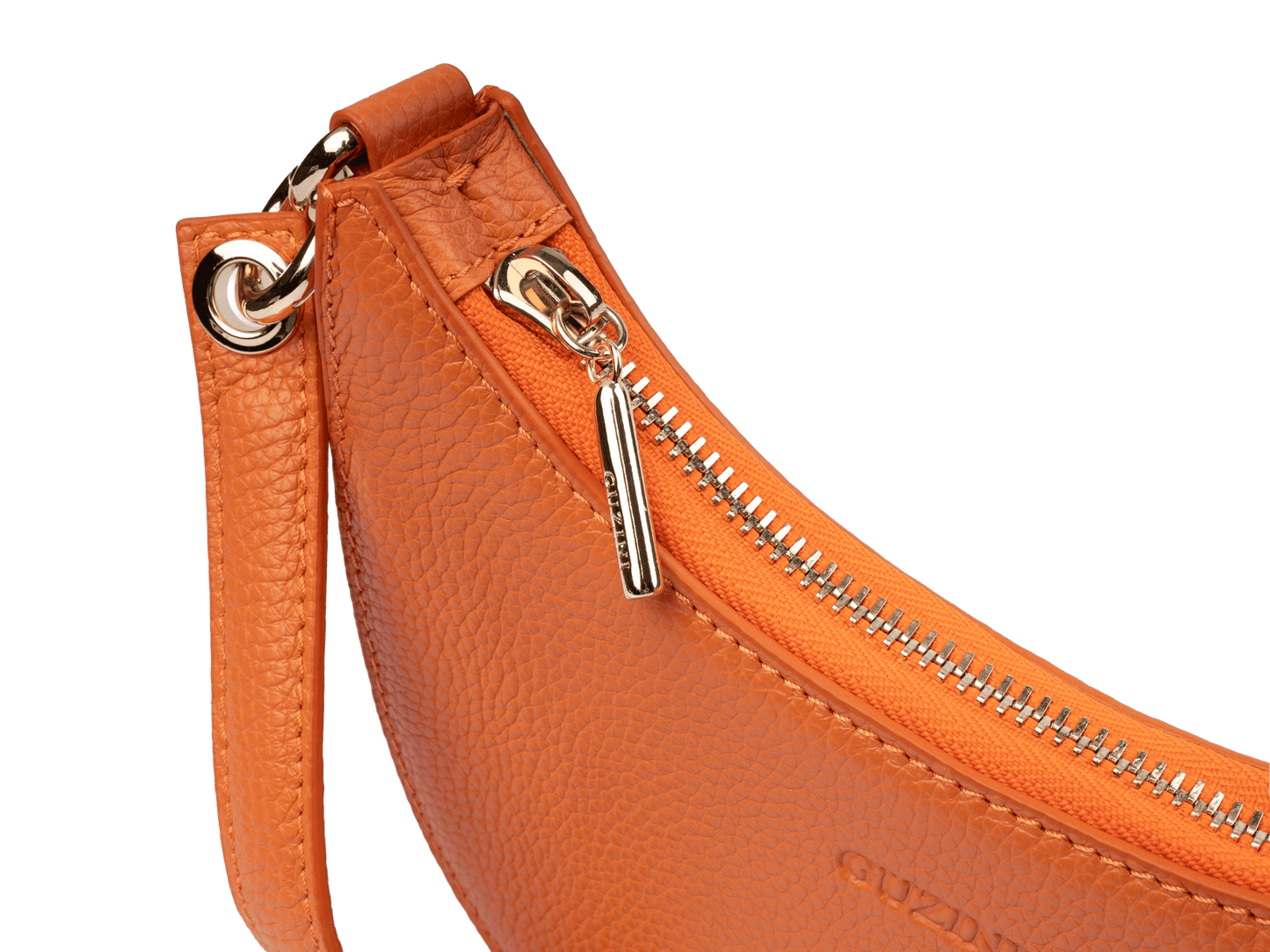 Convertible Genuine Leather Crossbody Bag | Detachable Chain Strap, Multi-Way Carry Design, Interior Organization Pocket | Versatile Fashion Accessory