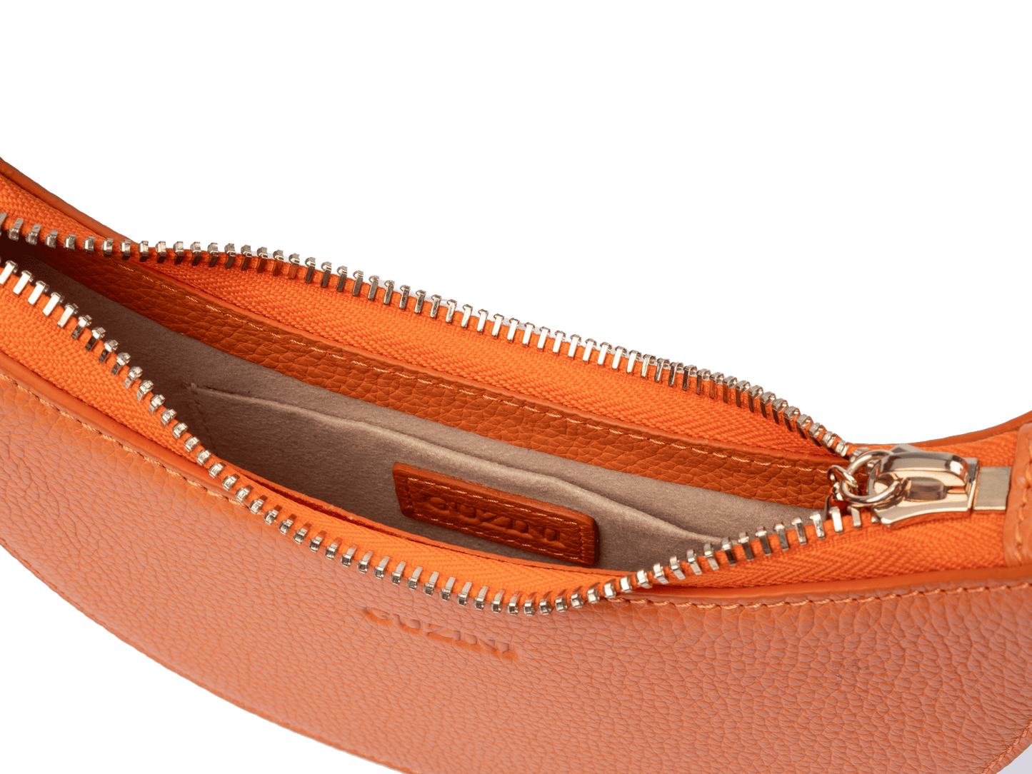 Convertible Genuine Leather Crossbody Bag | Detachable Chain Strap, Multi-Way Carry Design, Interior Organization Pocket | Versatile Fashion Accessory