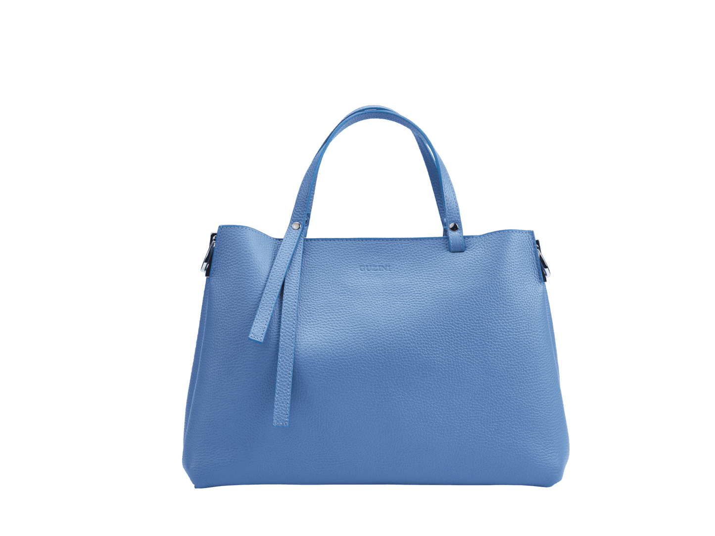 Genuine Leather Handbag | Detachable Shoulder Strap, Dual Handle Design, Interior Zip Compartment | Spacious Everyday Tote
