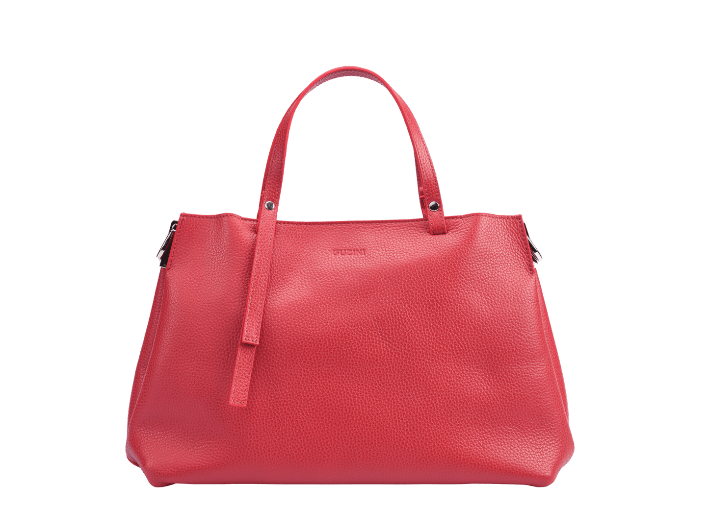 Genuine Leather Handbag | Detachable Shoulder Strap, Dual Handle Design, Interior Zip Compartment | Spacious Everyday Tote