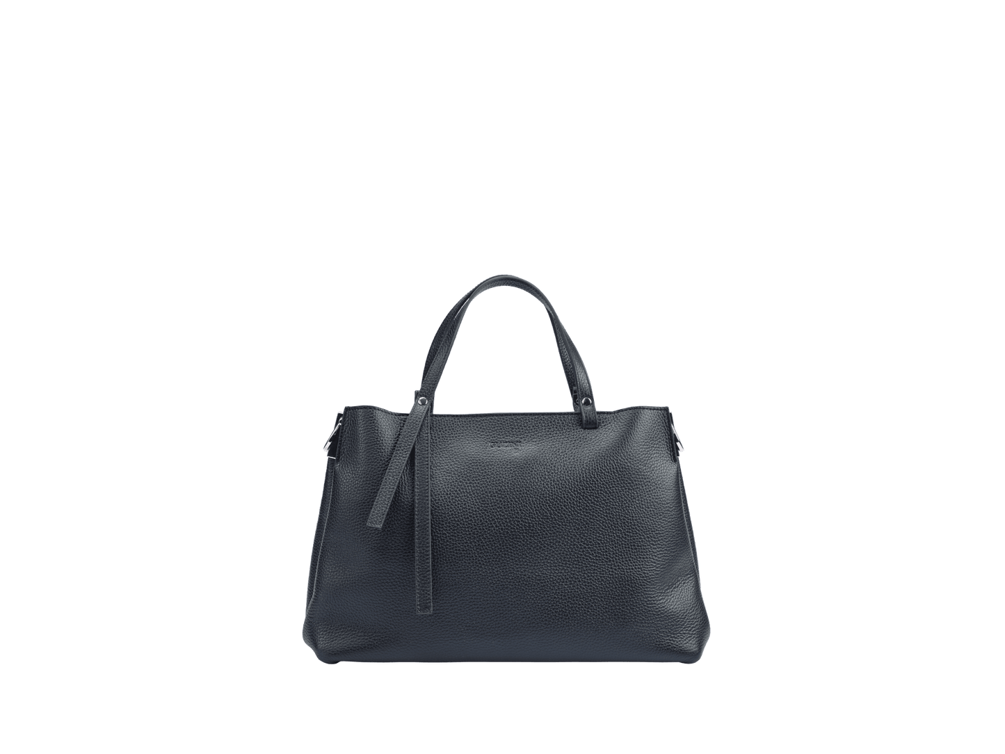 Genuine Leather Handbag | Detachable Shoulder Strap, Dual Handle Design, Interior Zip Compartment | Spacious Everyday Tote