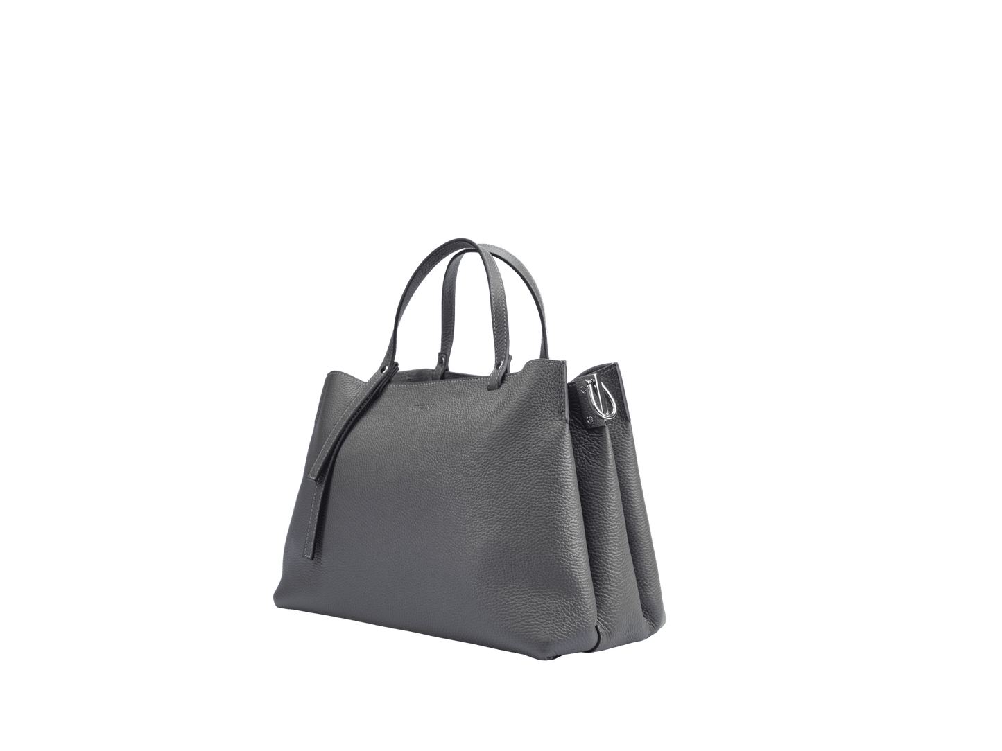 Genuine Leather Handbag | Detachable Shoulder Strap, Dual Handle Design, Interior Zip Compartment | Spacious Everyday Tote