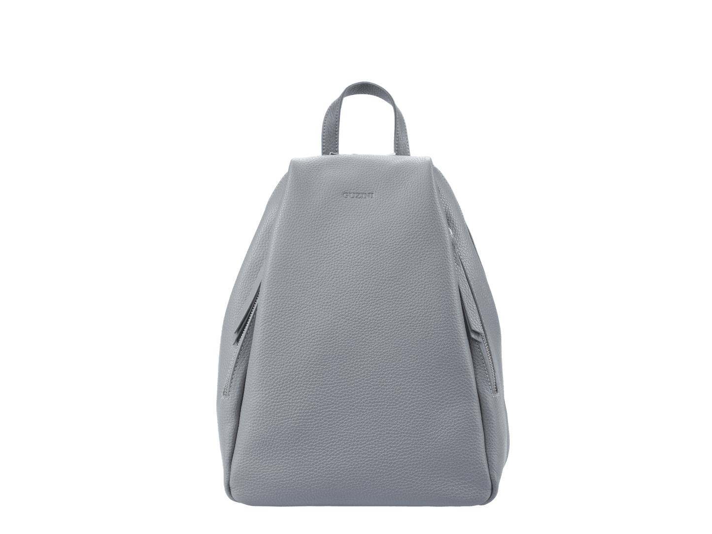 Genuine Leather Backpack | Adjustable Straps, Front Zip Pocket, Interior Organization | Modern Everyday Carry