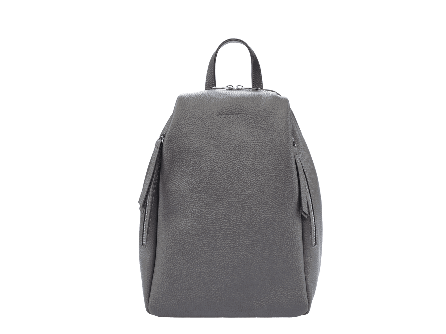 Genuine Leather Backpack | Adjustable Straps, Front Zip Pocket, Interior Organization | Modern Everyday Carry