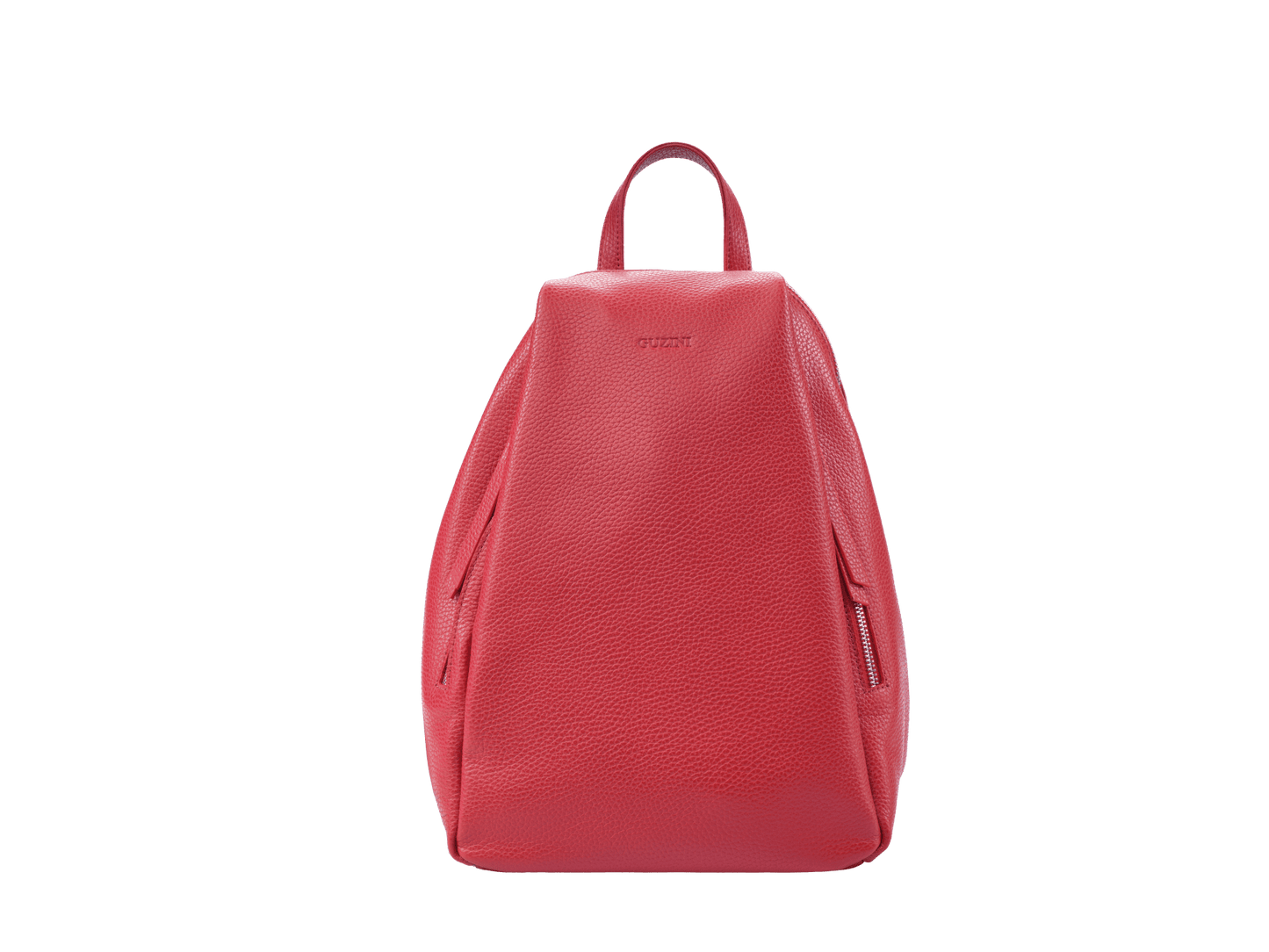 Genuine Leather Backpack | Adjustable Straps, Front Zip Pocket, Interior Organization | Modern Everyday Carry