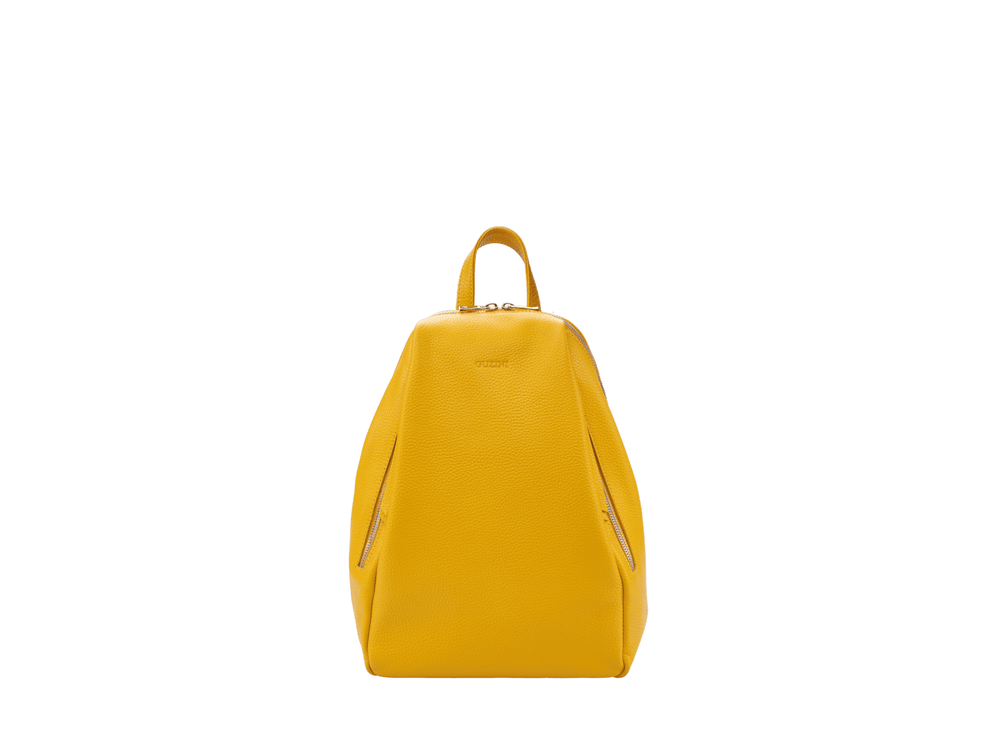 Genuine Leather Backpack | Adjustable Straps, Front Zip Pocket, Interior Organization | Modern Everyday Carry